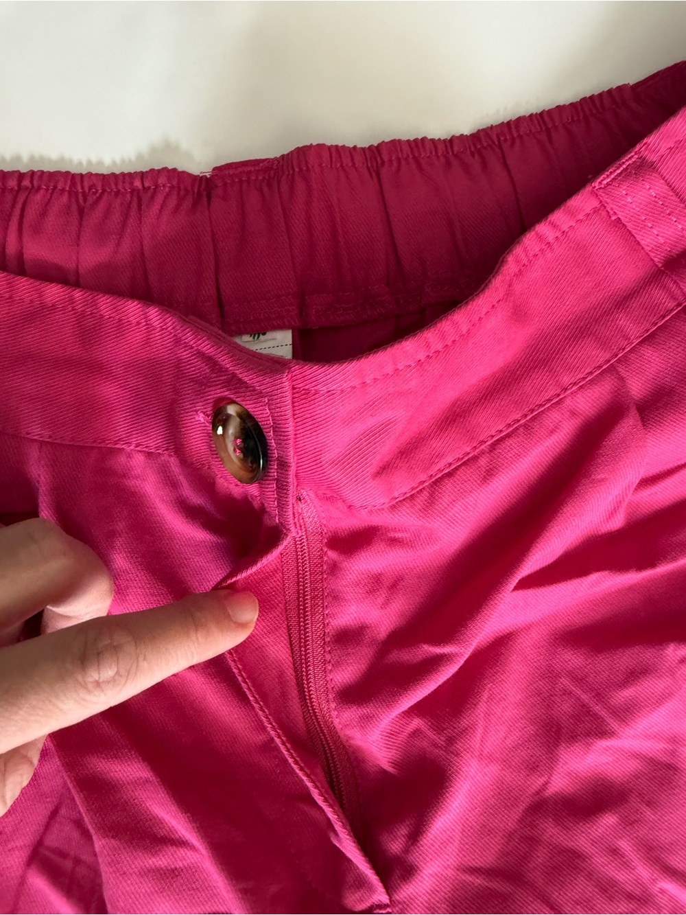 Halara Mid Rise Casual Joggers with Pockets in Pink size L Large NWT - Picture 8 of 15